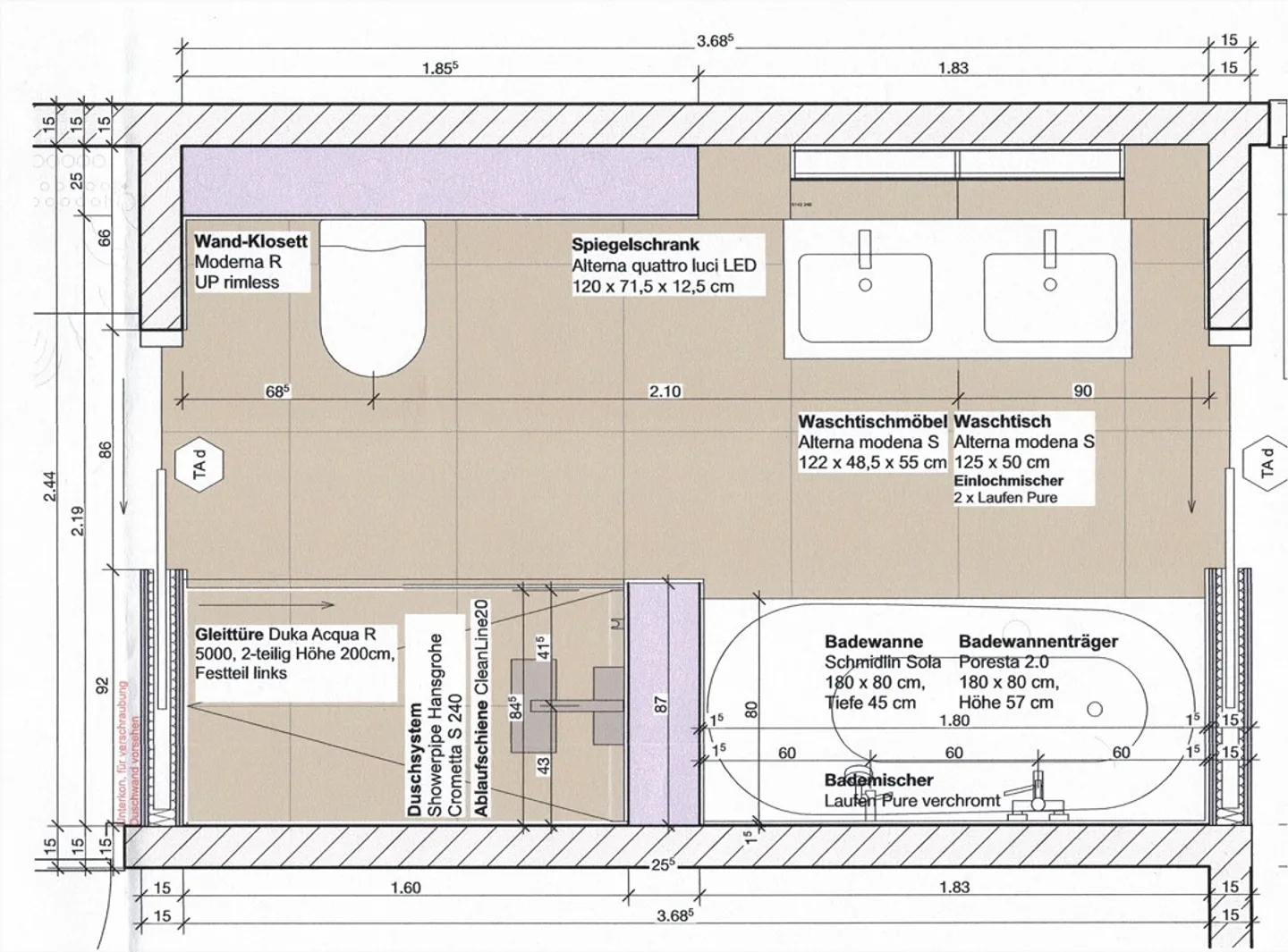 Attika West au milieu de la verdure : 131m2 net + 90m2 de terrasse entourante - Photo 10 sur 19