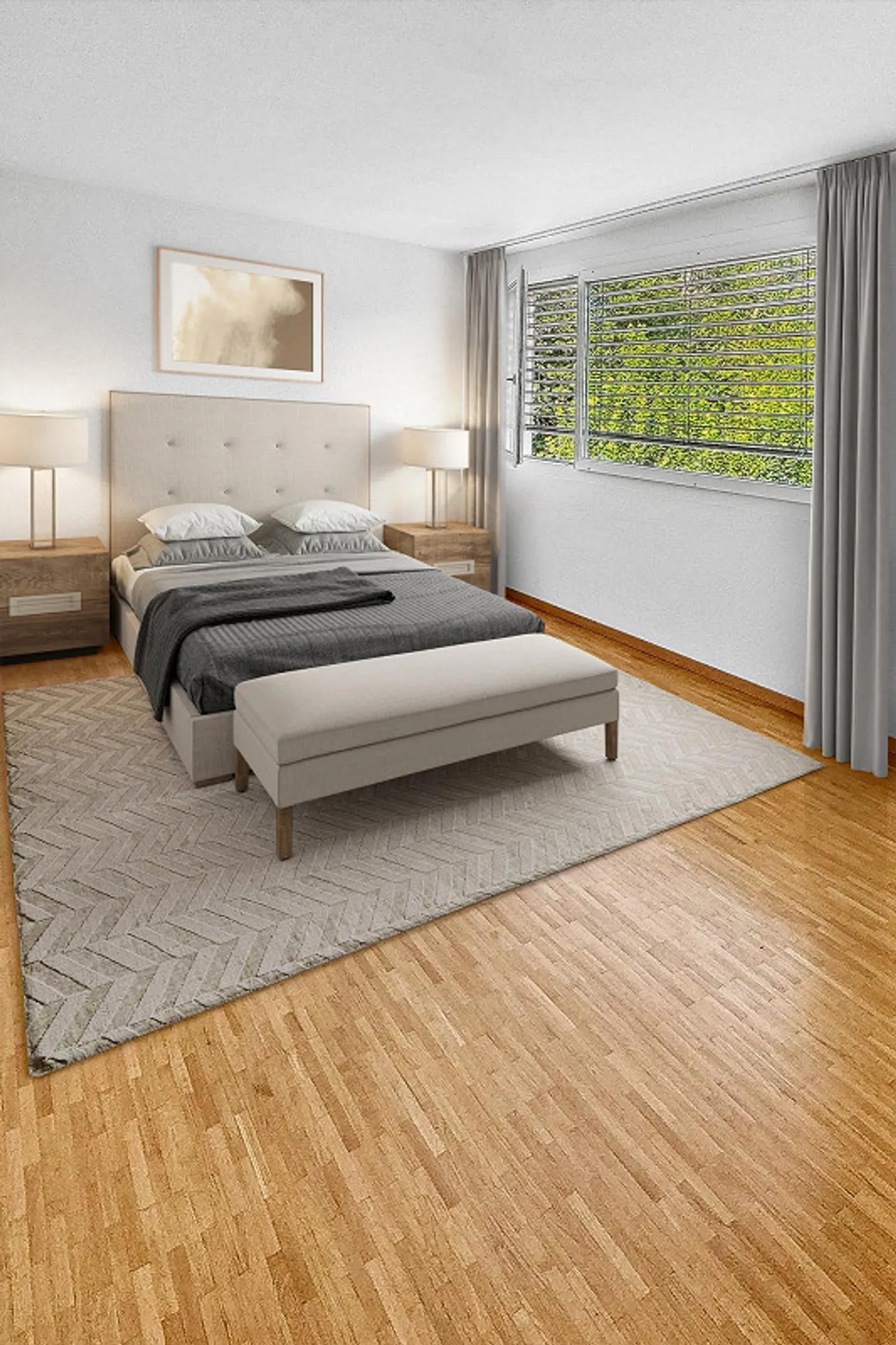 Wunderschöne 4,5-Zimmer-Wohnung in Granges-Paccot! - Foto 3 von 6