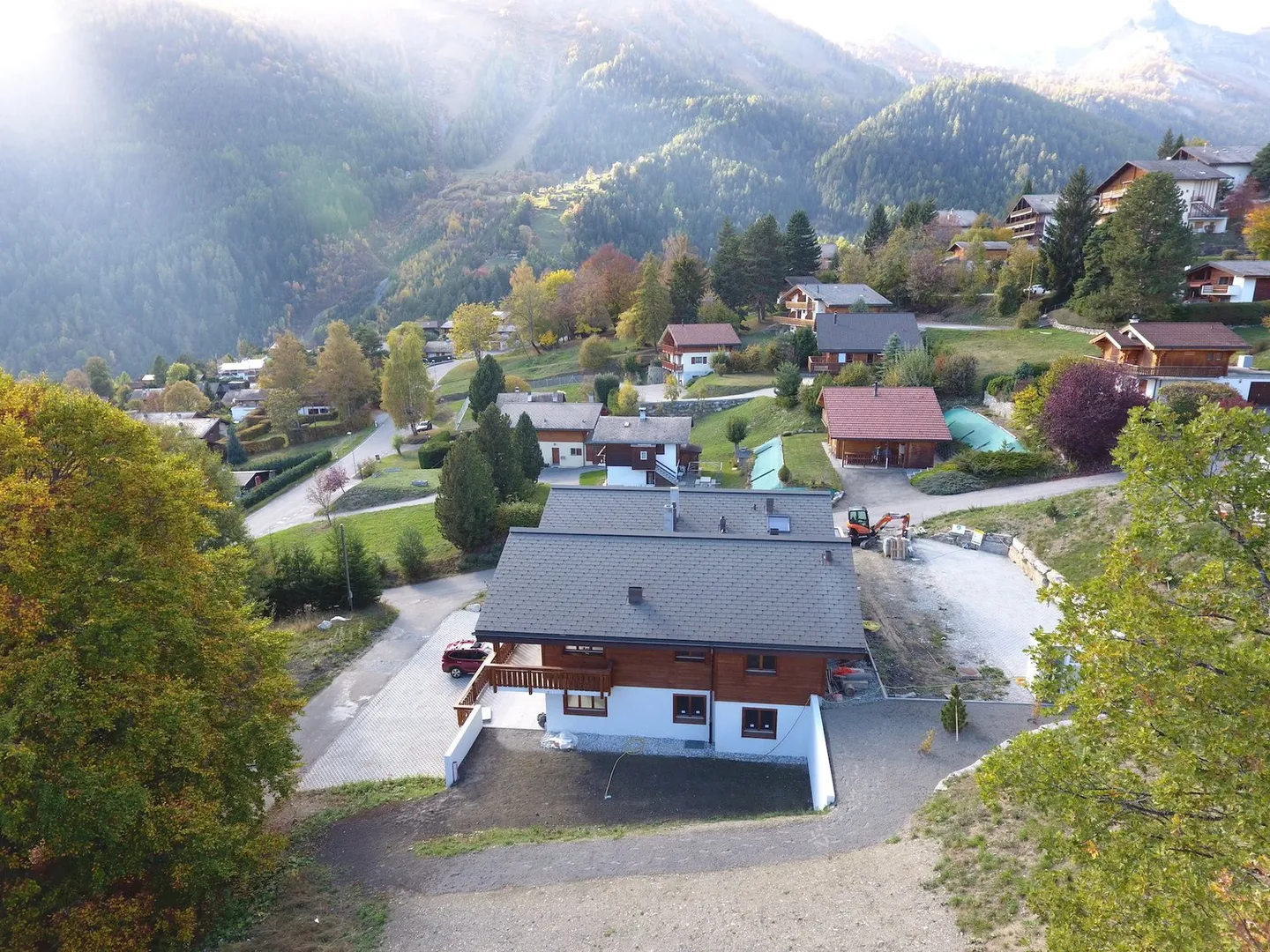 Zu ergattern: Prächtige 3.5-Zimmer-Wohnung, Süd-Terrasse & Rasen, in Ovronnaz/VS - Foto 12 di 13