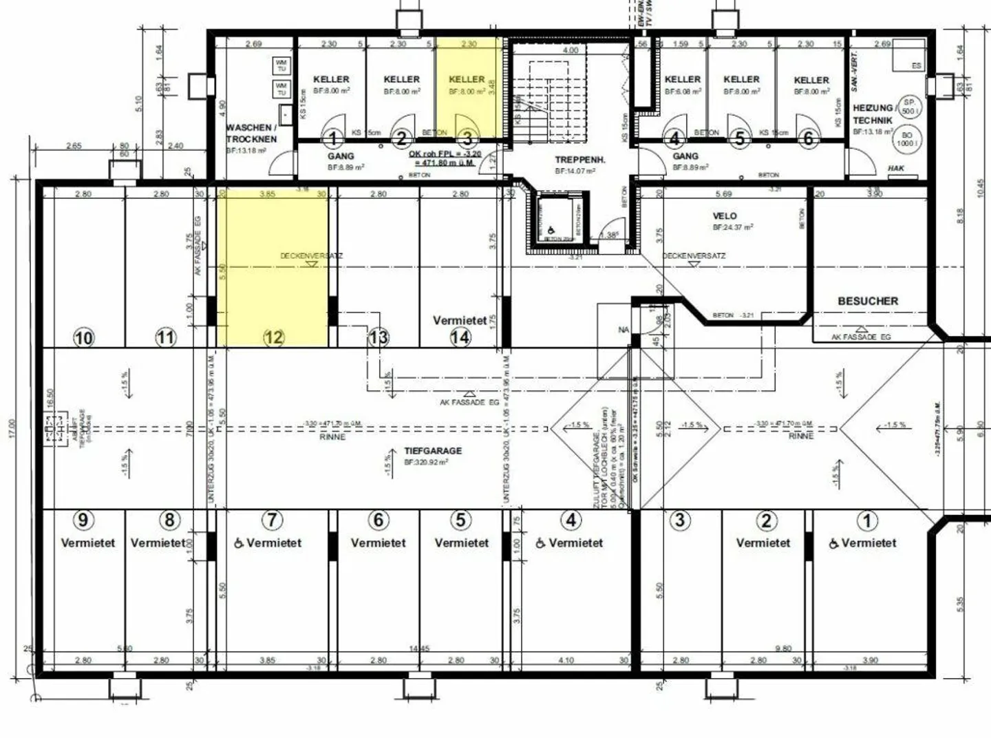 For rent at Brunnenweg 3 in Oberwil-Dägerlen, 4.5 room apartment - near Winterthur - Photo 3 of 7