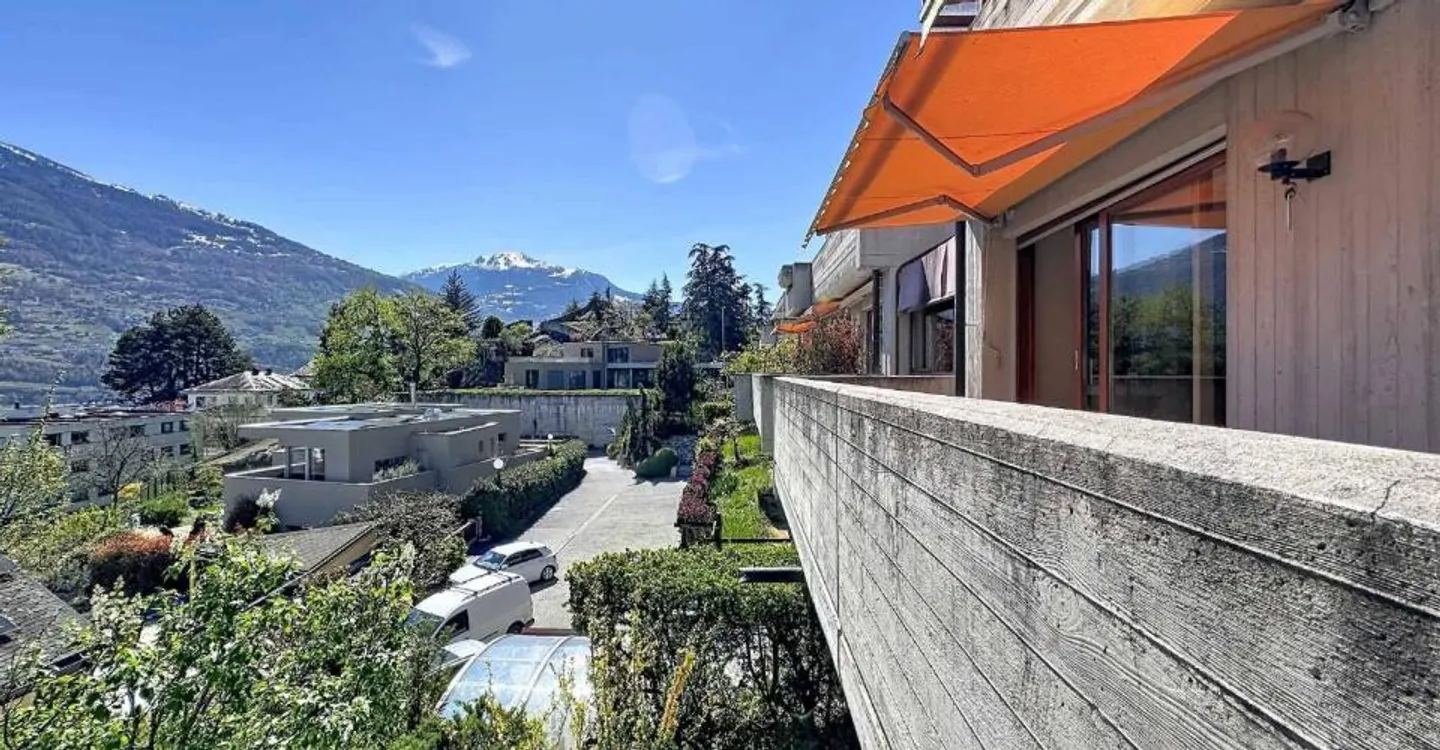 Deux appartements à Gravelone - adresse d’exception sur les hauteurs de Sion - Foto 1 di 9