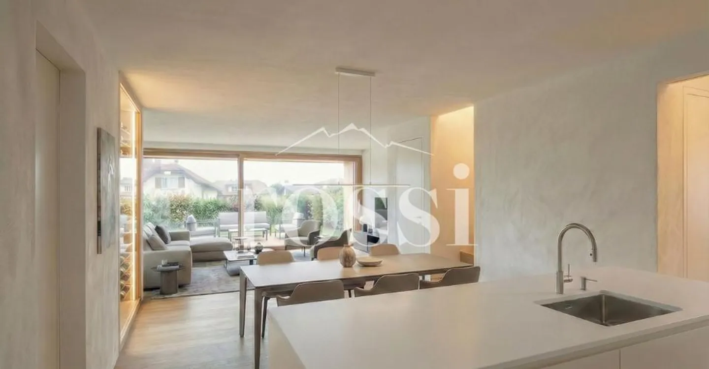 5,5-Zimmer-Duplexwohnung mit großem Garten, Terrasse und Balkon in Cottens zu verkaufen - Foto 4 von 5