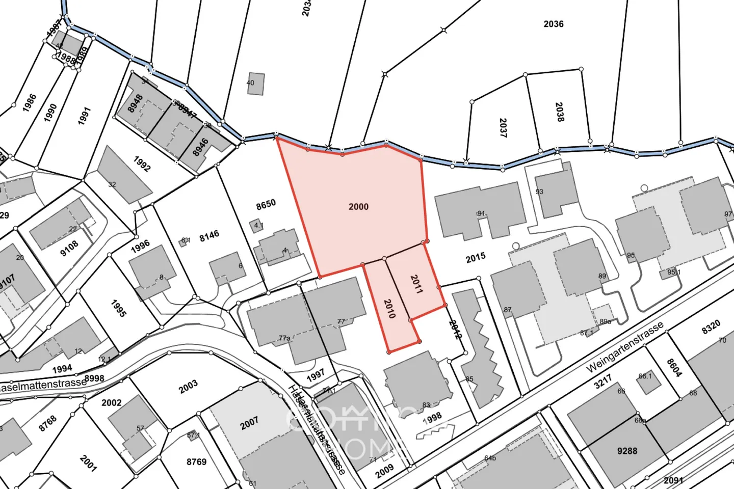 Tre lotti edificabili soleggiati a Naters con vista sulle montagne - Foto 2 di 3