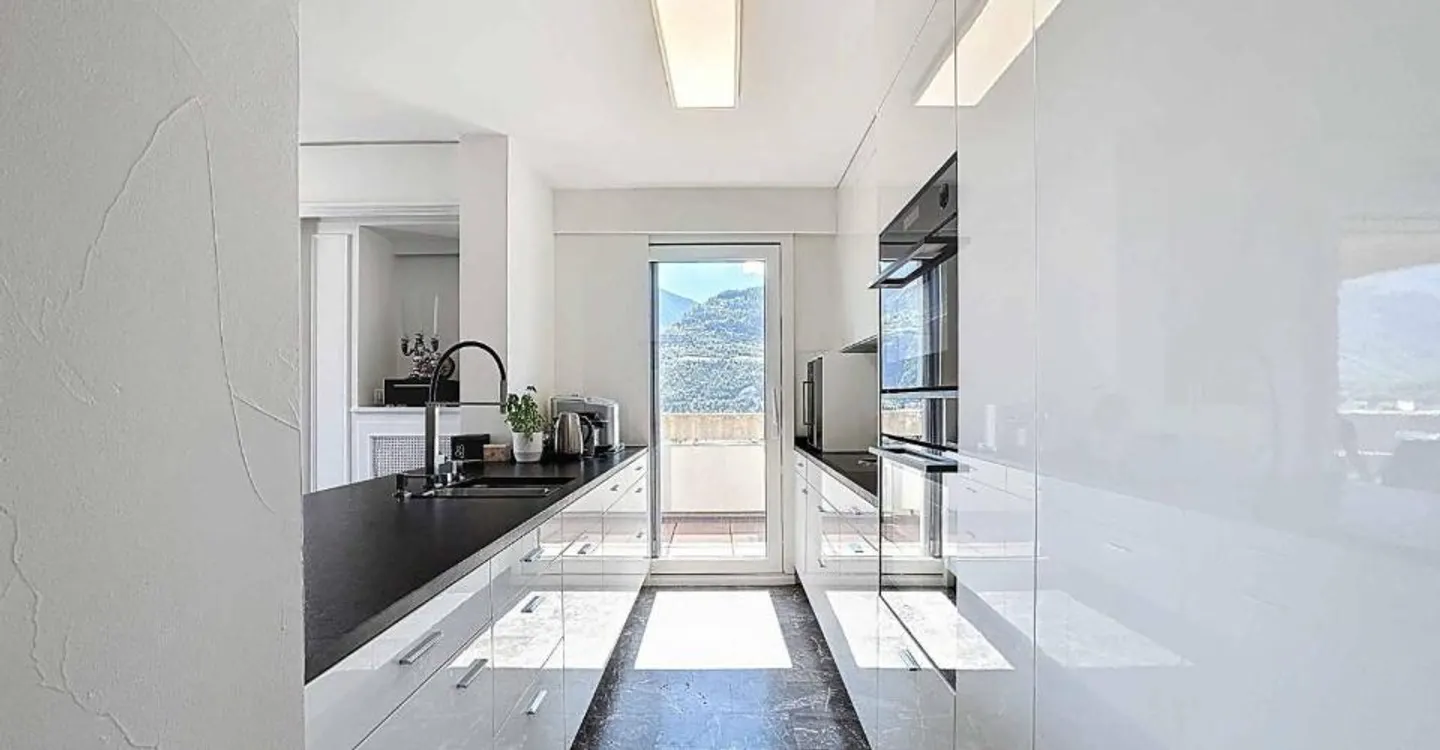 Attique duplex avec terrasse panoramique-Résidence secondaire - Foto 6 di 10
