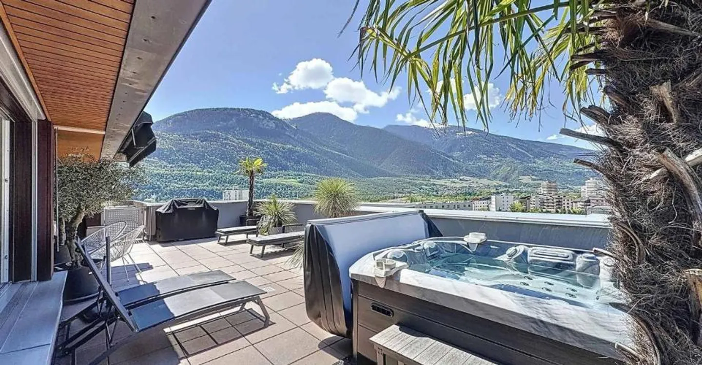 Attique duplex avec terrasse panoramique-Résidence secondaire - Foto 3 di 10