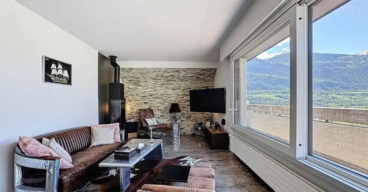 Attique duplex avec terrasse panoramique-Résidence secondaire - Foto 8 di 10