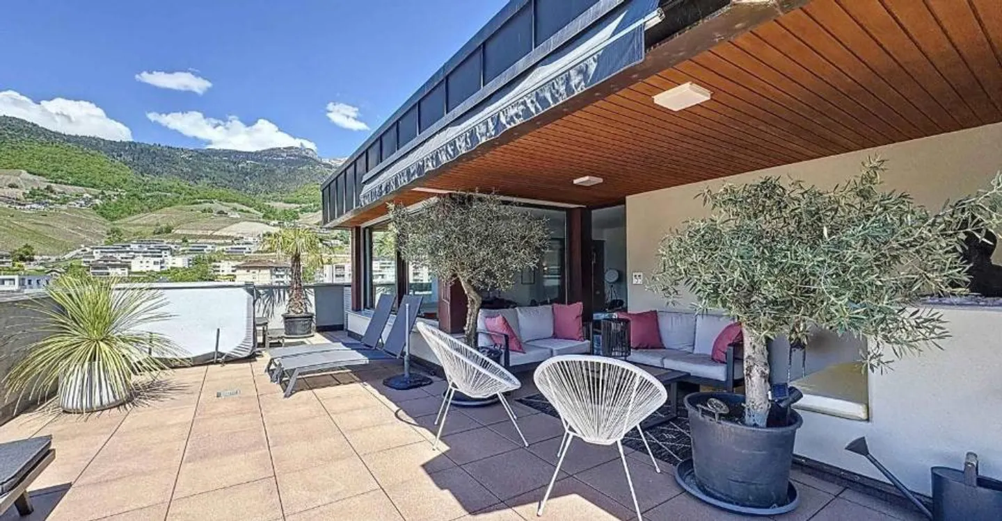 Attique duplex avec terrasse panoramique-Résidence secondaire - Foto 10 di 10