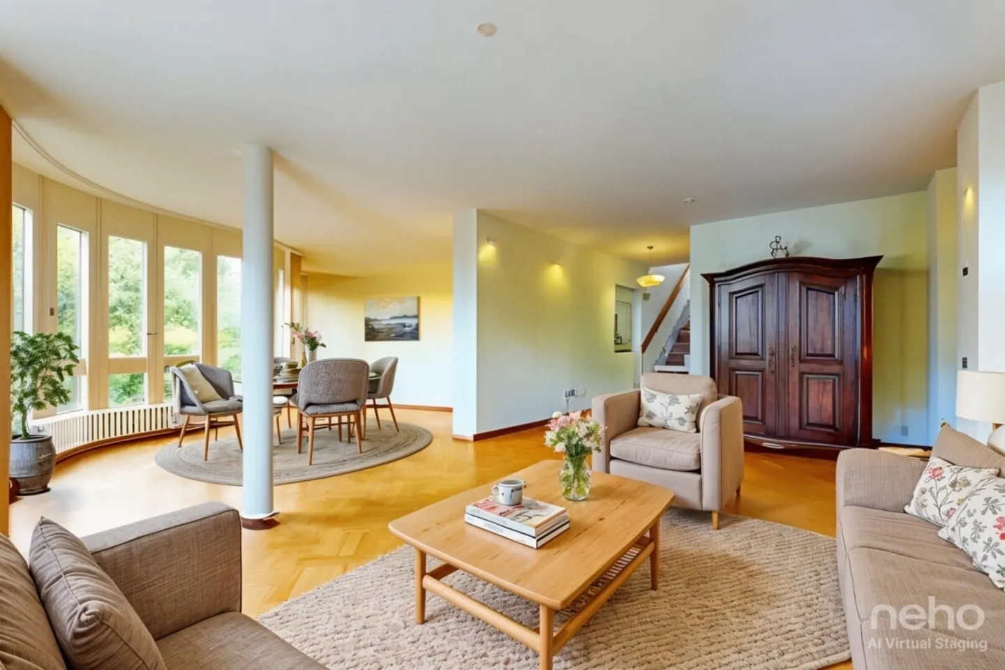 Wunderschöne Duplexwohnung mit Blick auf die Berge - Foto 4 von 13