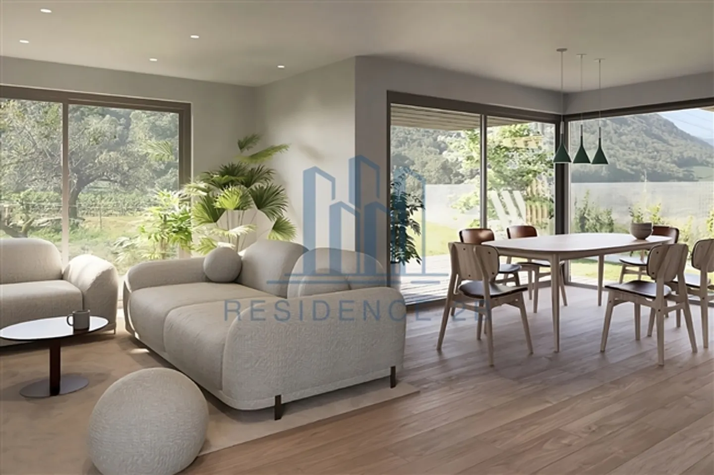 Villa moderna a Grône copia - Foto 3 di 11