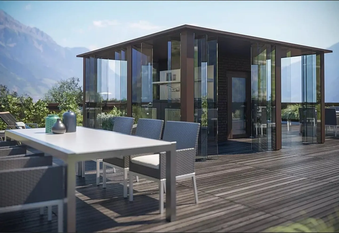 Modern Apartment with Balconies - Photo 9 of 12