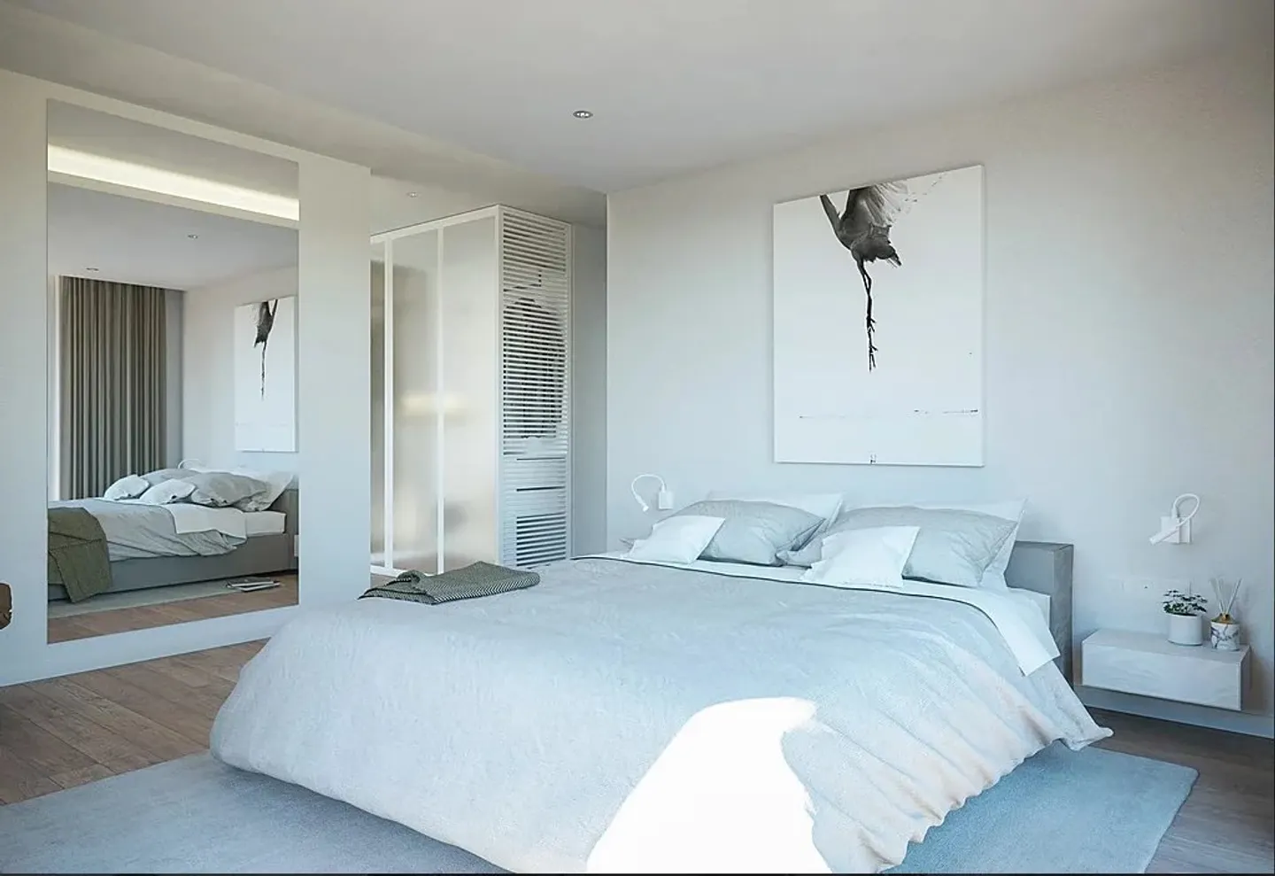 Modern Apartment with Balconies - Photo 5 of 12