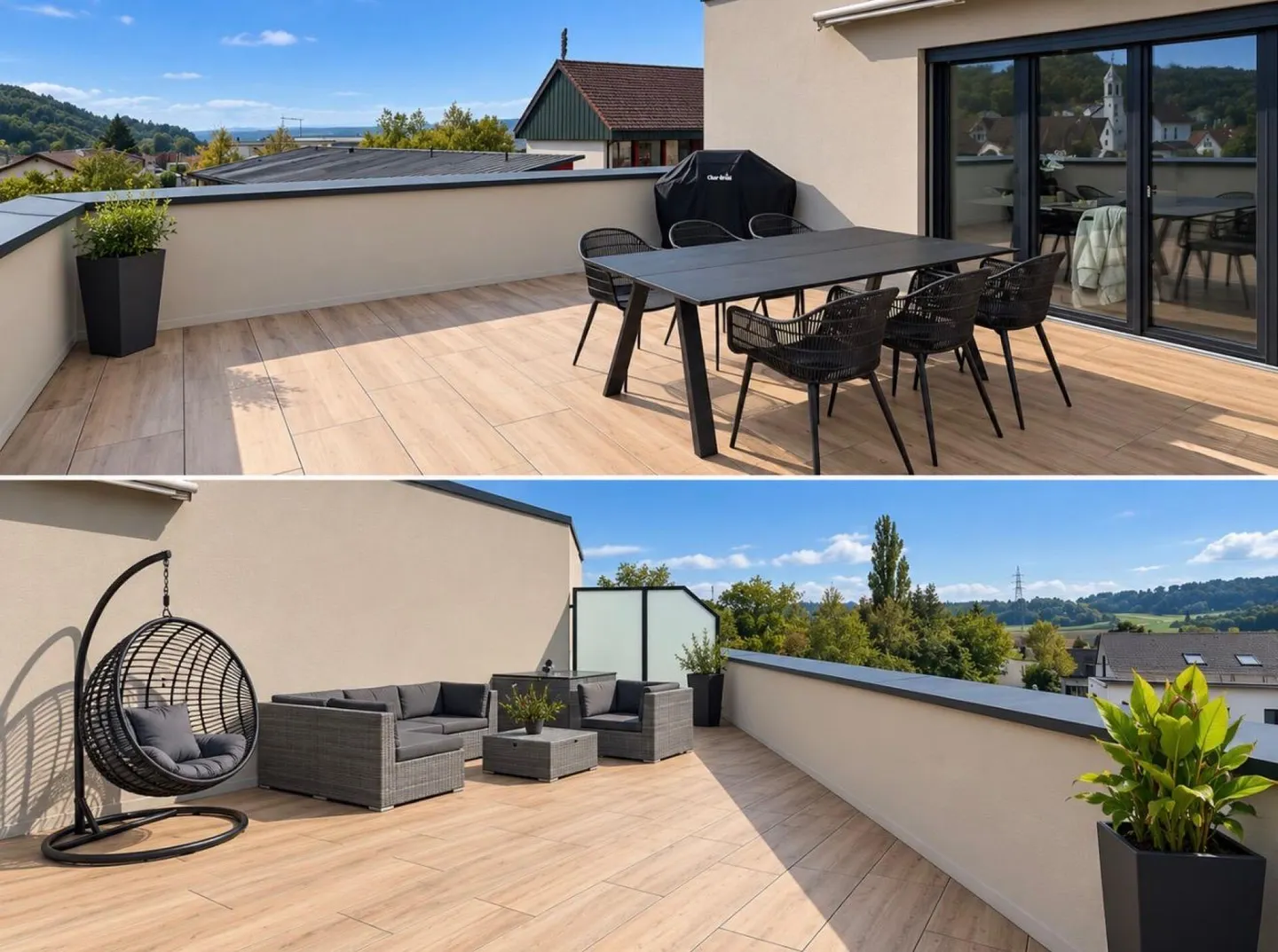 2.5 room penthouse apartment in a new building with a large terrace of 52 m², second rental - Photo 7 of 11