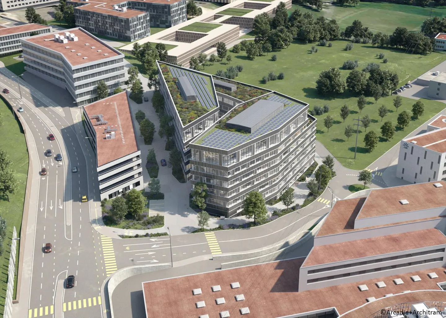 Biopole: Offices and laboratories for rent - Photo 4 of 4