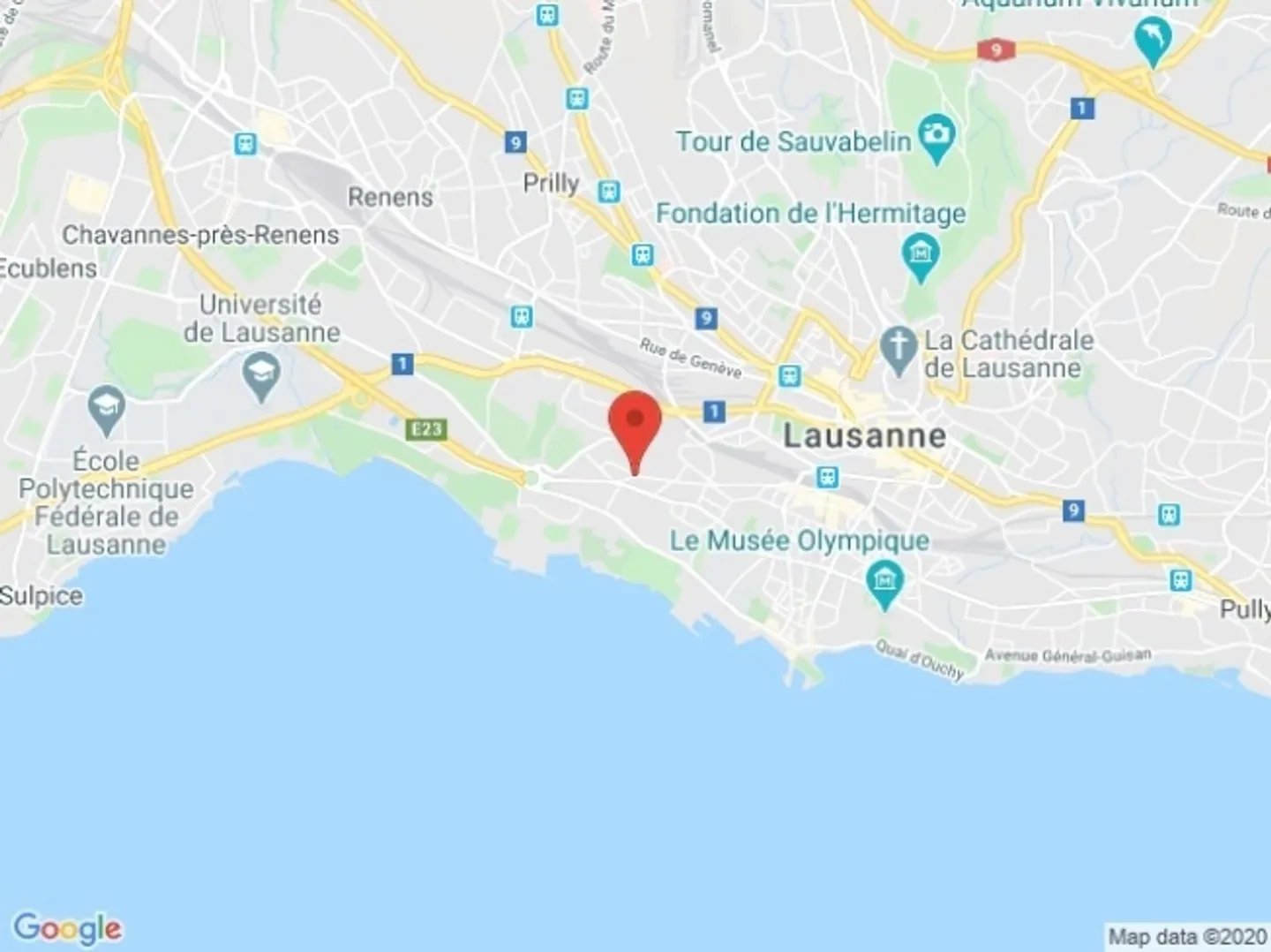 Zu vermieten - Außenparkplatz - Av. des Bains 30 - 1007 Lausanne - Foto 3 von 3