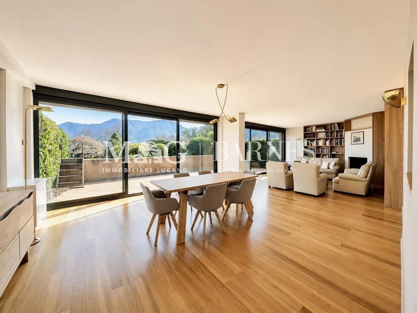 Collina d'Oro, Lugano : Appartement 3.5 pièces avec terrasses et jardin - Photo 3 sur 9