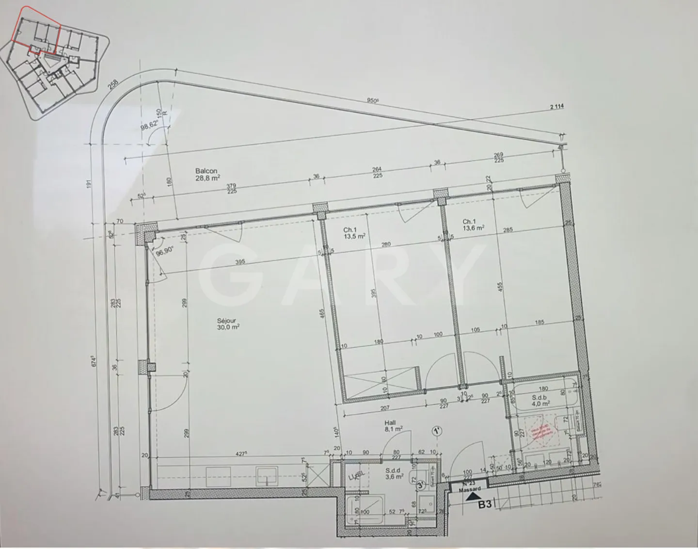 4-room apartment - Photo 1 of 1