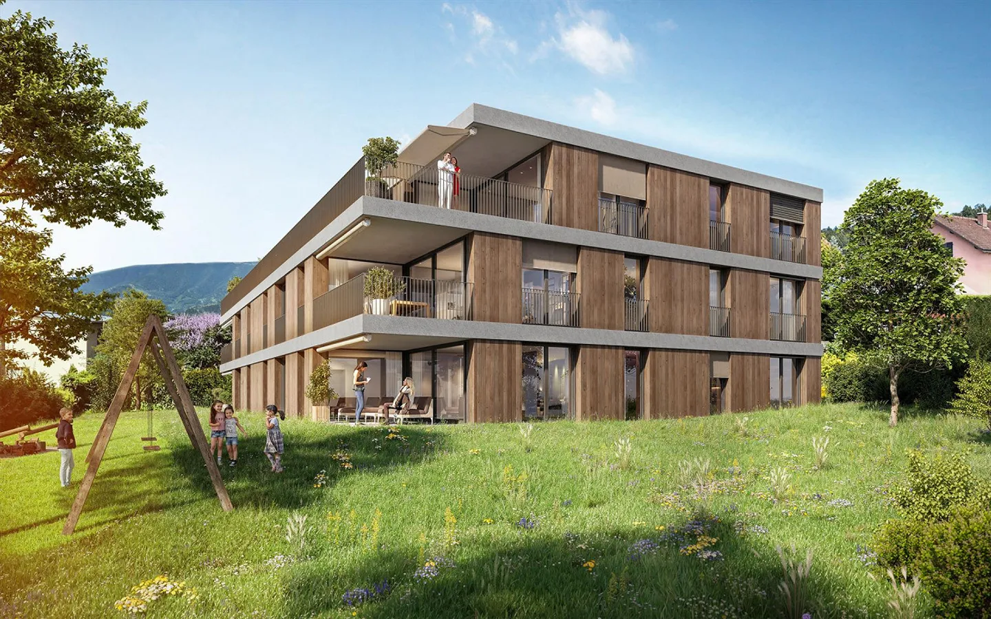 Stilvolle Wohnung mit Panoramablick - Foto 2 von 13