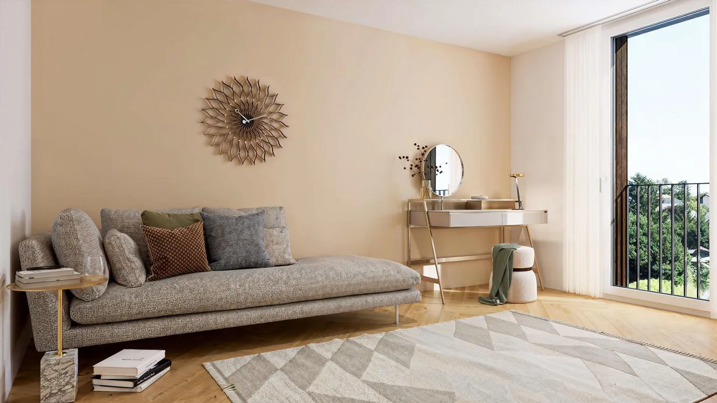 Stilvolle Wohnung mit Panoramablick - Foto 8 von 13