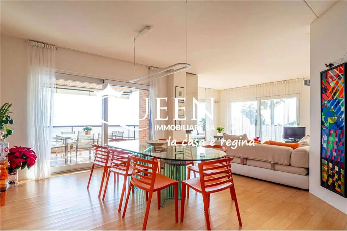 Ruvigliana: 4.5-room apartment, 188 sqm, condominium indoor pool - Photo 6 of 13