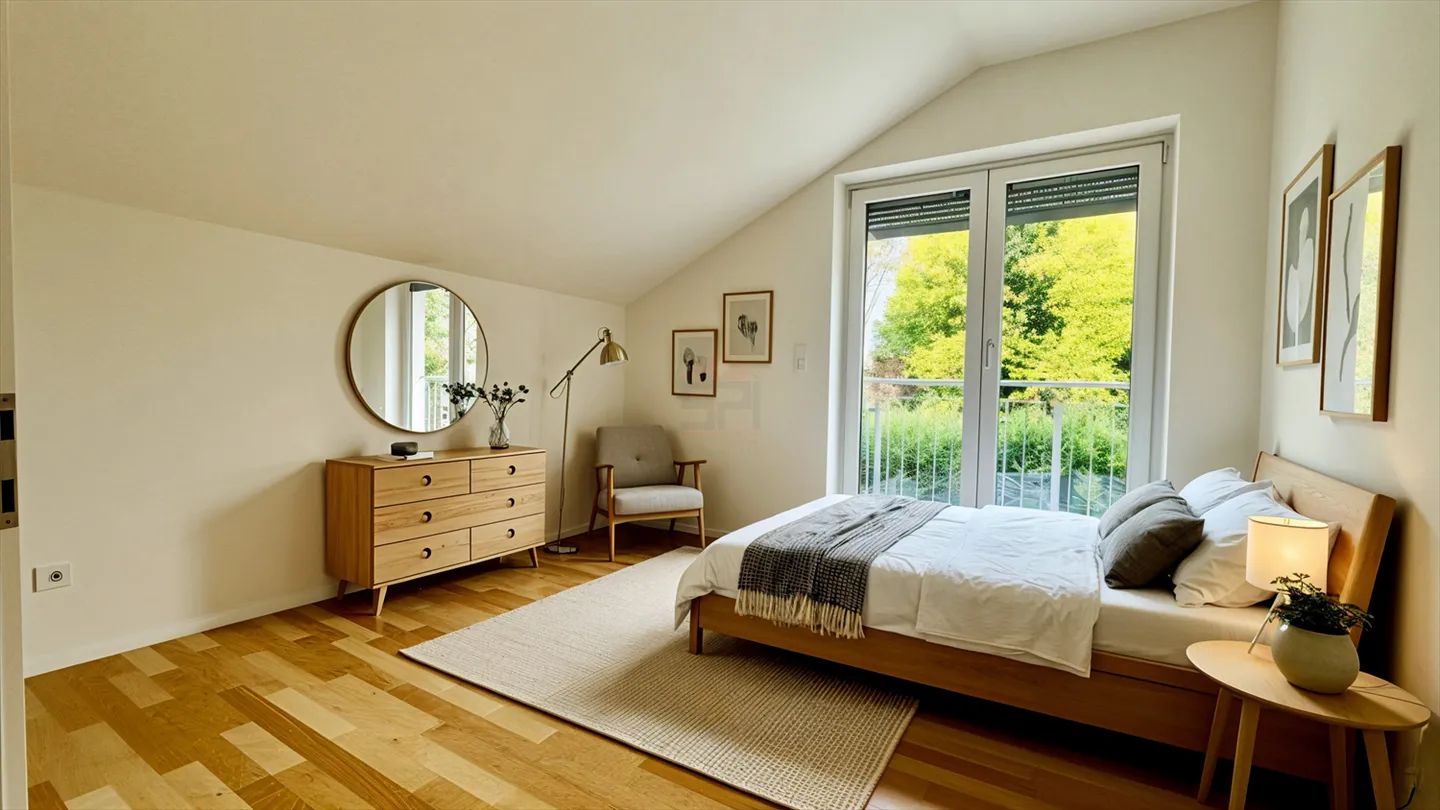 Charmante maison semi-individuelle de 5 pièces avec un beau jardin privatif - Photo 3 sur 11