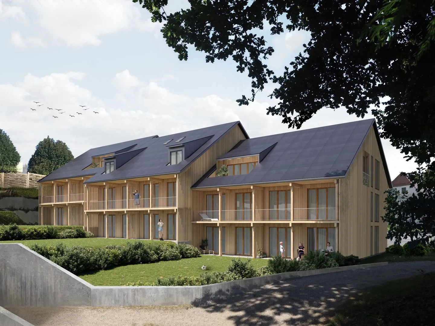 Nuovo progetto di costruzione Tre Gables. Bellissimo attico moderno - Foto 4 di 7