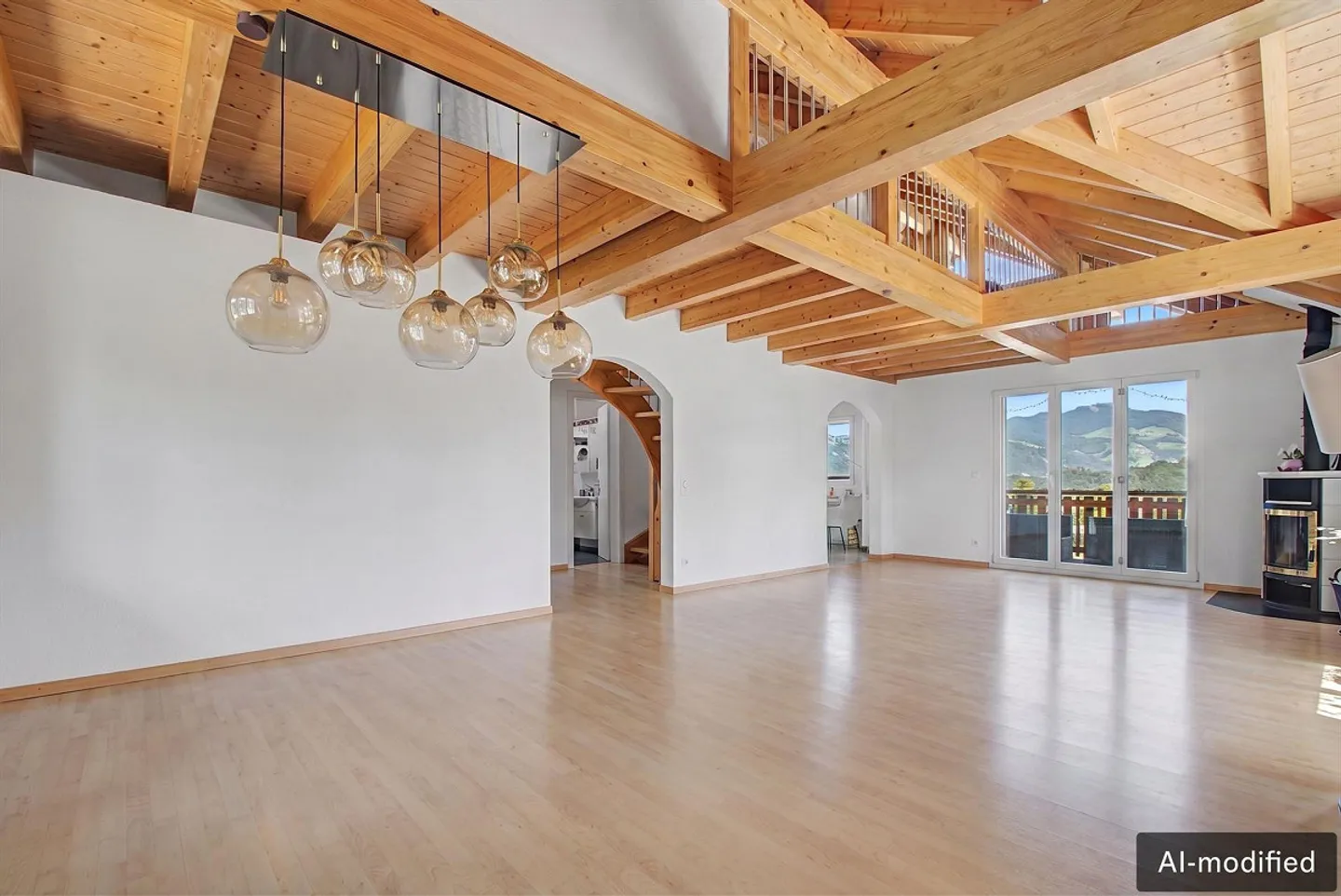 Privacy & Panorama – extraordinary maisonette in Meierskappel - Photo 2 of 8