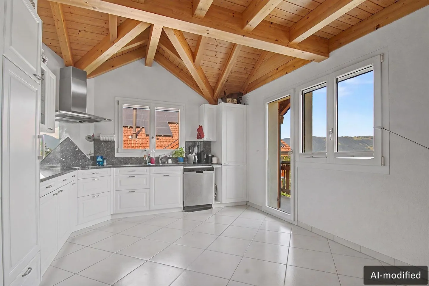 Privacy & Panorama – extraordinary maisonette in Meierskappel - Photo 3 of 8