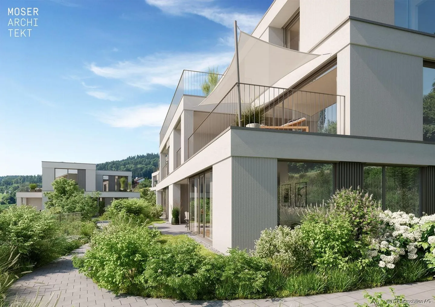 Appartements en terrasse avec vue sensationnelle sur les montagnes, prévente sur nouveau... - Photo 9 sur 12