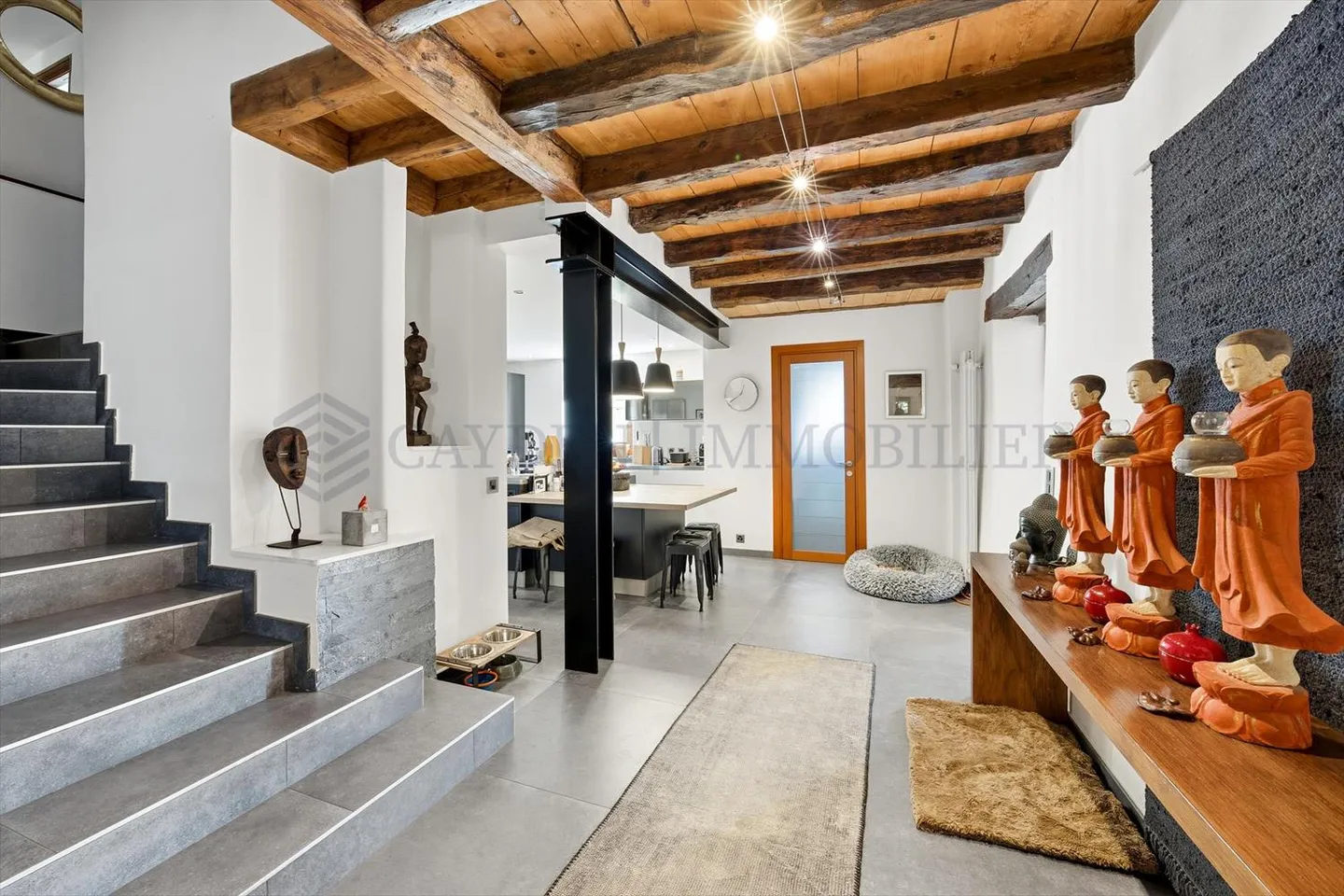 Près de Bernex - Maison du 18ème siècle, superbement rénovée - Photo 8 sur 9