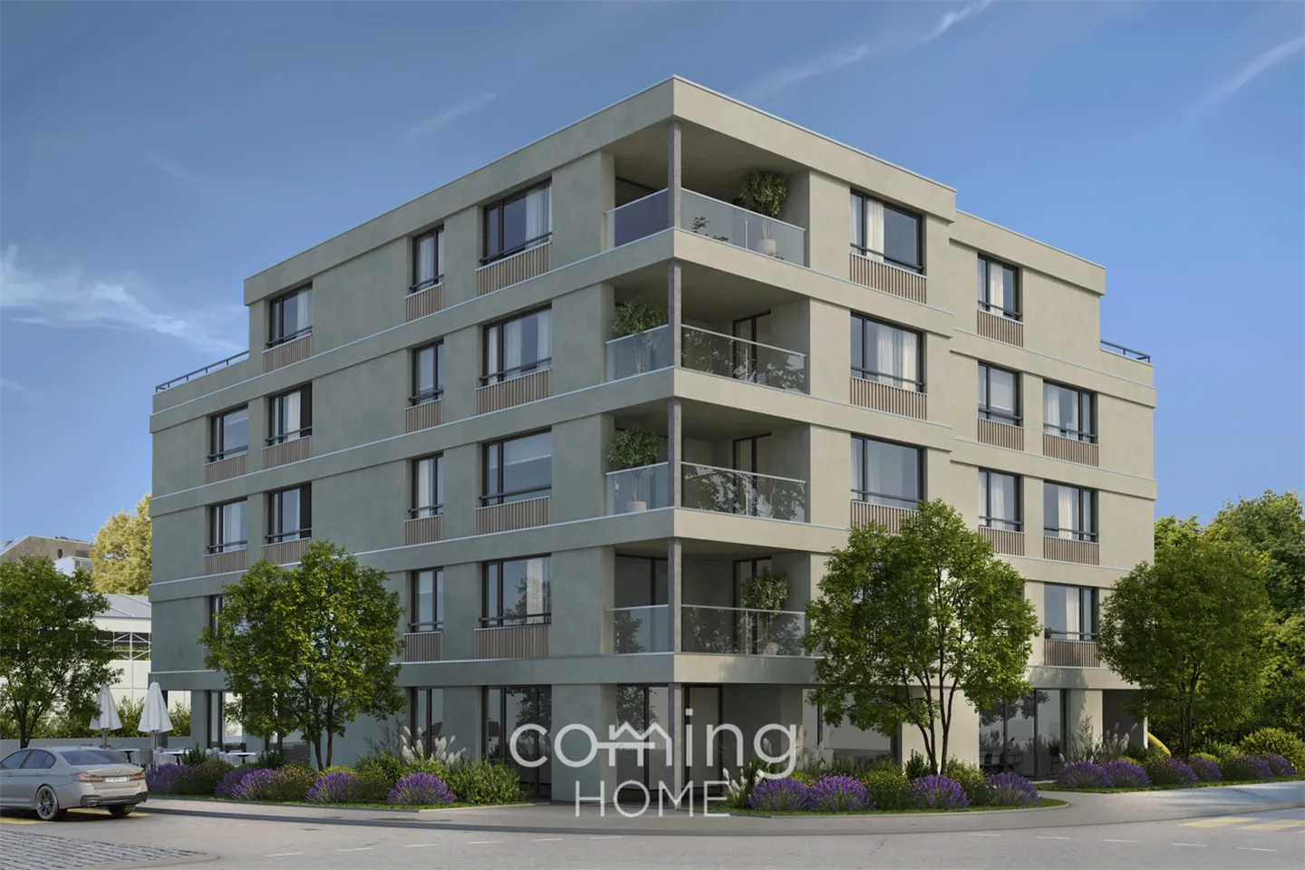 Moderne 2.5-Zimmer-Attikawohnung mit Alpenblick im Zentrum von Brig-Glis - Foto 3 von 8