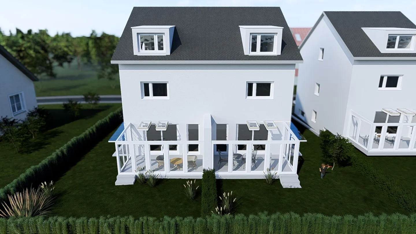 Grande Nuova Costruzione DEFH (Casa C), 6.5 Stanze, Giardino, 3 Bagni, WC Separato, Carport & Parcheggio Esterno - Foto 17 di 19