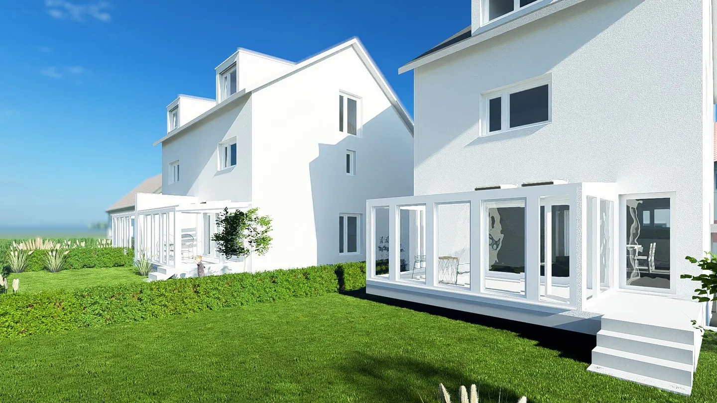 Grande Nuova Costruzione DEFH (Casa C), 6.5 Stanze, Giardino, 3 Bagni, WC Separato, Carport & Parcheggio Esterno - Foto 18 di 19