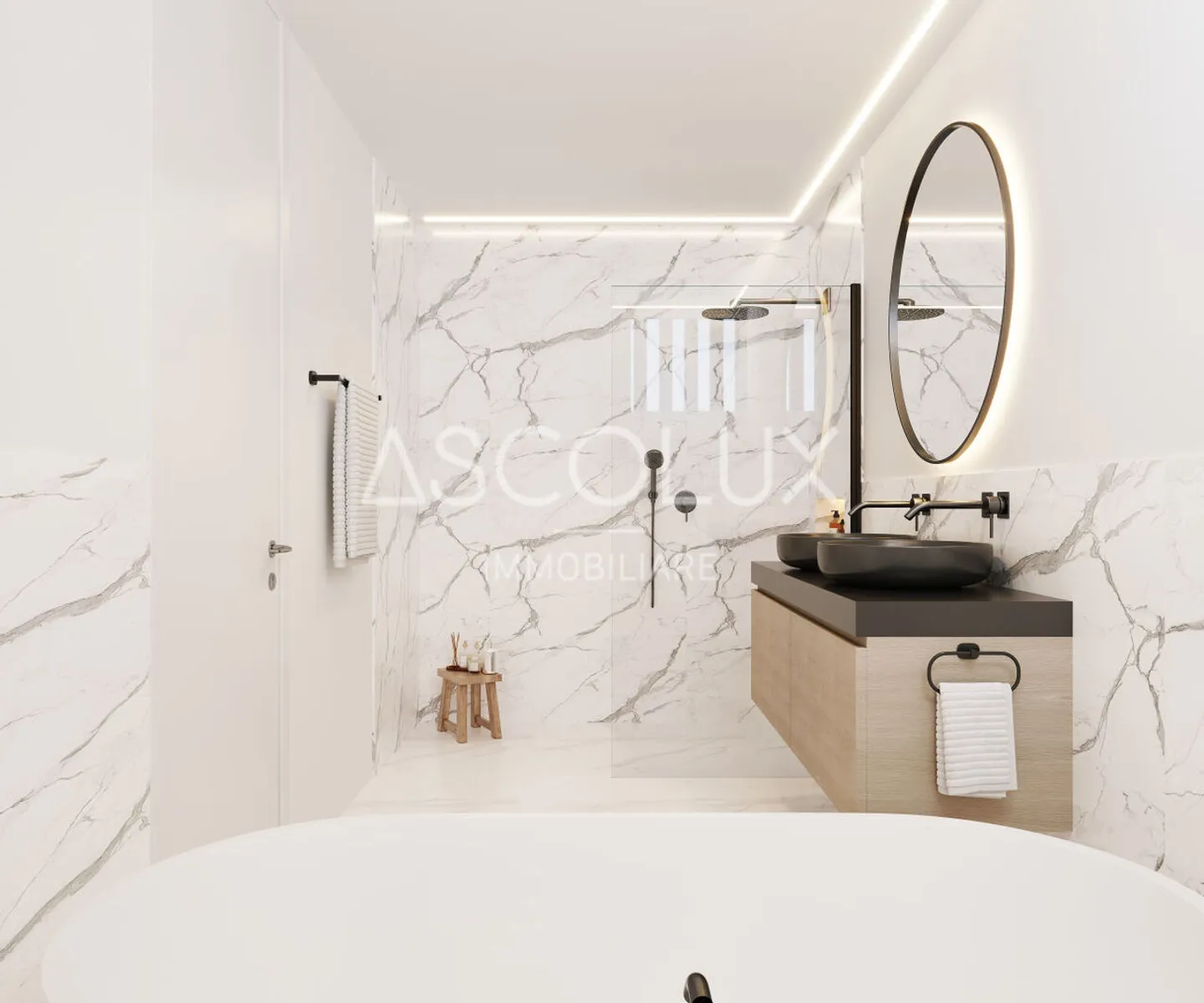 Residenza Cataleya – Raffinato 3.5 locali in posizione unica a Muralto | Residenza Cataleya – Raffinierte 3.5-Zimmer-Wohnungen in einzigartiger Lage in Muralto - Foto 9 von 13