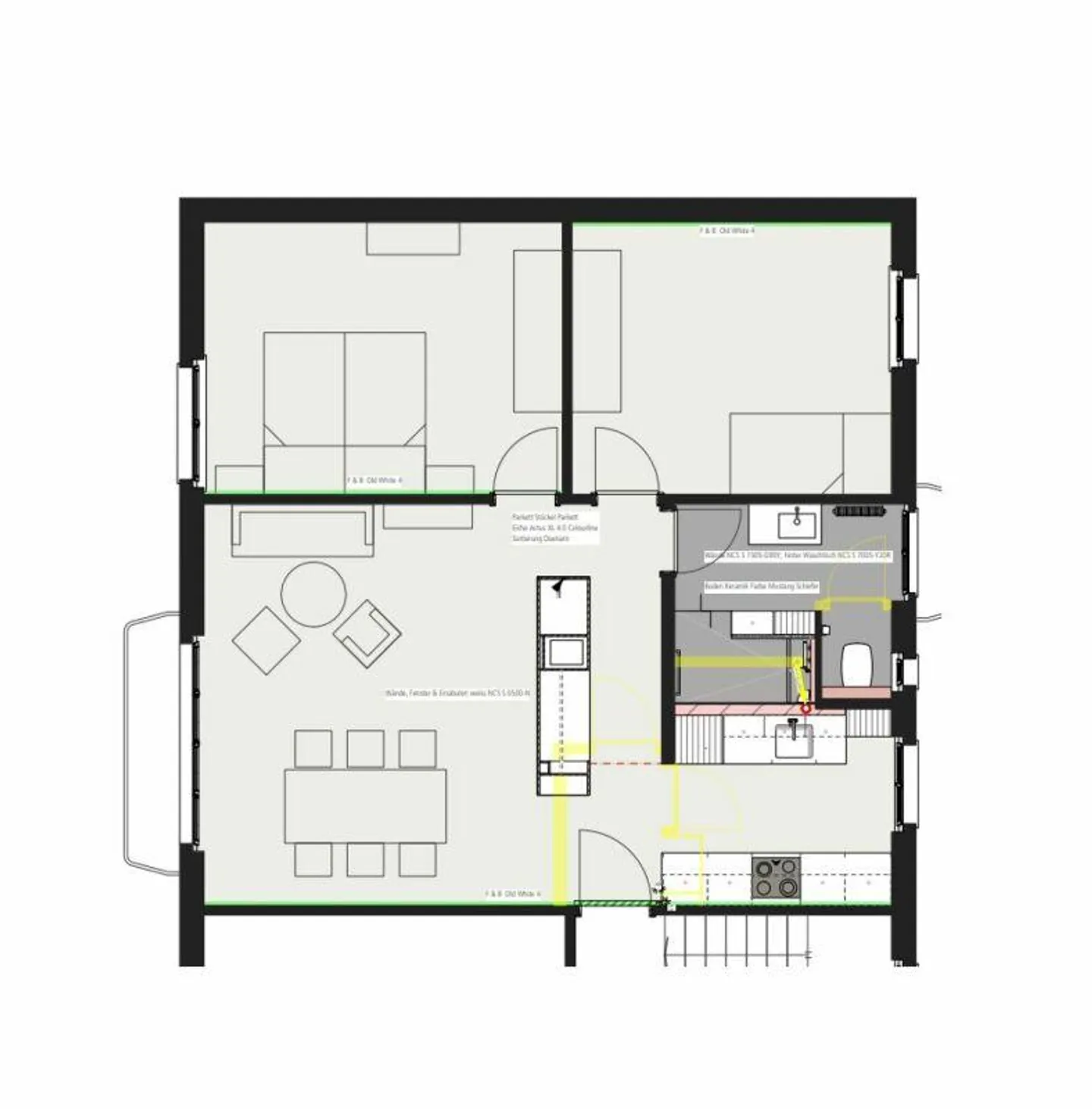 Appartamento attraente di 3,5 stanze nel tranquillo quartiere di Binzenhof - Foto 11 di 11