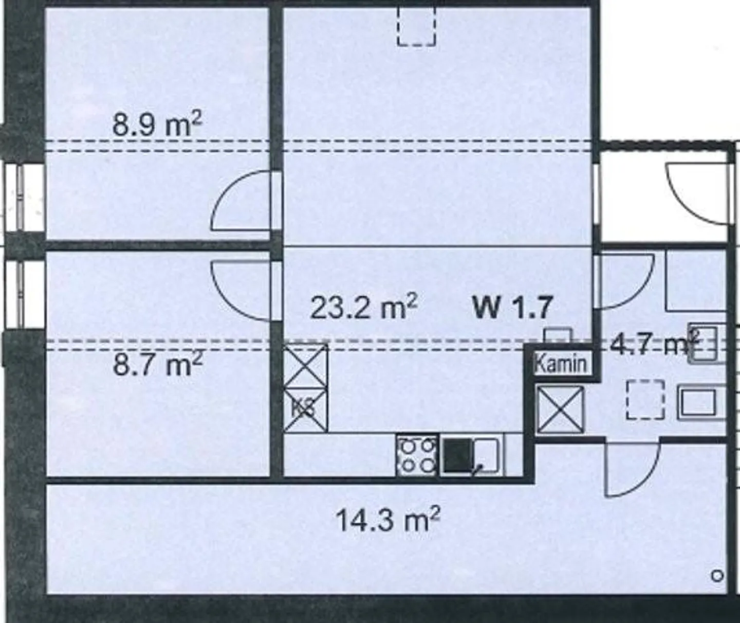 Appartement charmant à louer - Photo 9 sur 9
