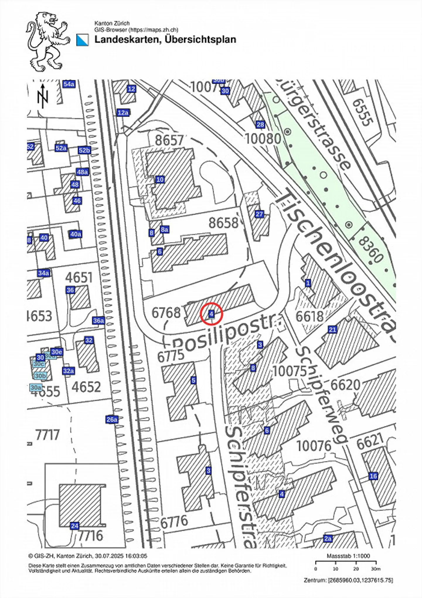 Terreno edificabile in una posizione eccellente a Thalwil - Foto 5 di 5