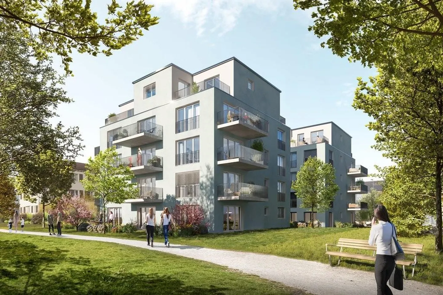 Attikawohnung nahe Altstetten Bahnhof - Stadt und Natur vereint - Foto 1 von 6