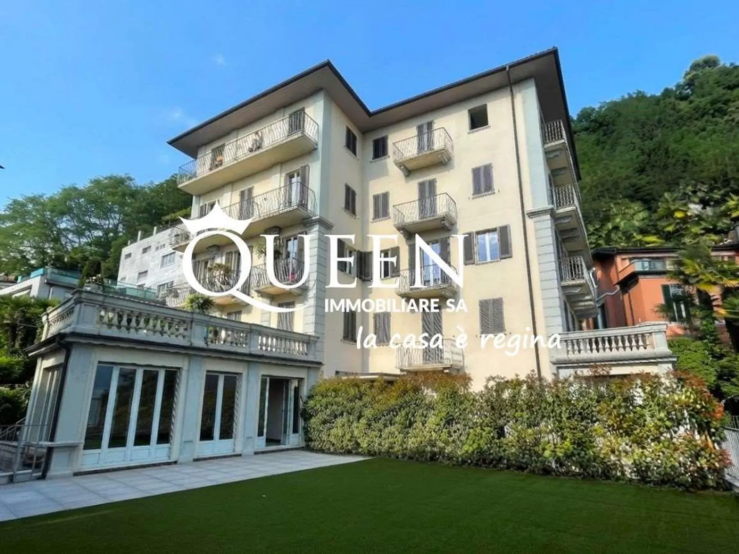 Lugano-Cassarate: 4.5 room apartment, 250 sqm, porch, garden - Photo 1 of 13