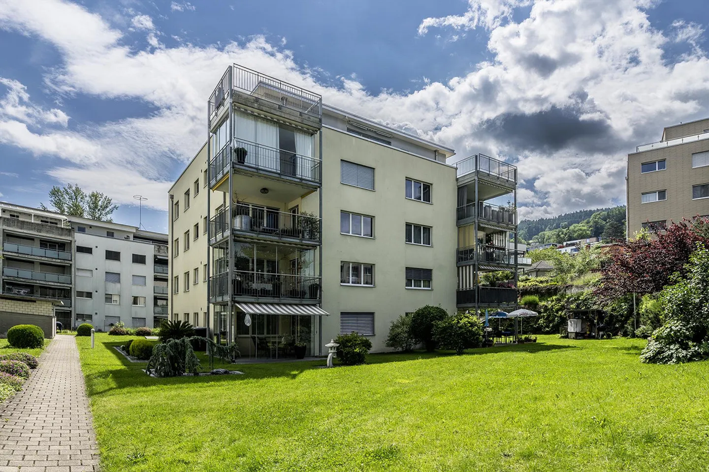 Appartement ensoleillé de 5,5 pièces au Rorschacherberg - Photo 2 sur 26