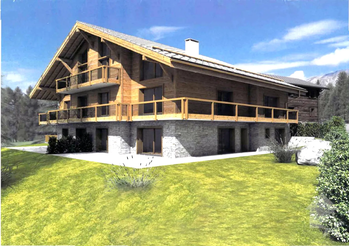 Luxuriöses Duplex mit Spa in Crans-Montana - Foto 1 von 6