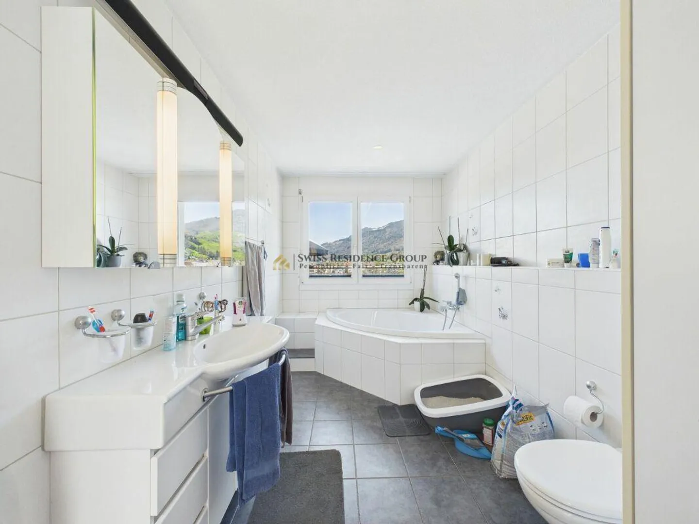 Appartamento attico luminoso con una vista splendida sulle montagne e sul lago - Foto 15 di 22