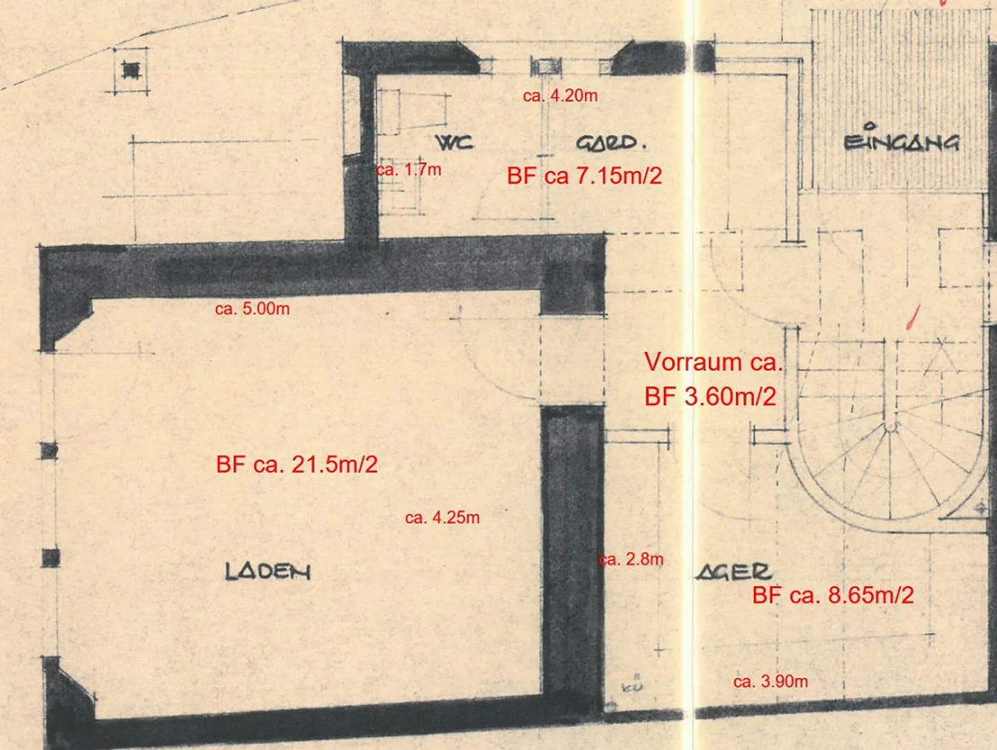 Espace commercial / Bureau / Studio / Cabinet - Photo 4 sur 4