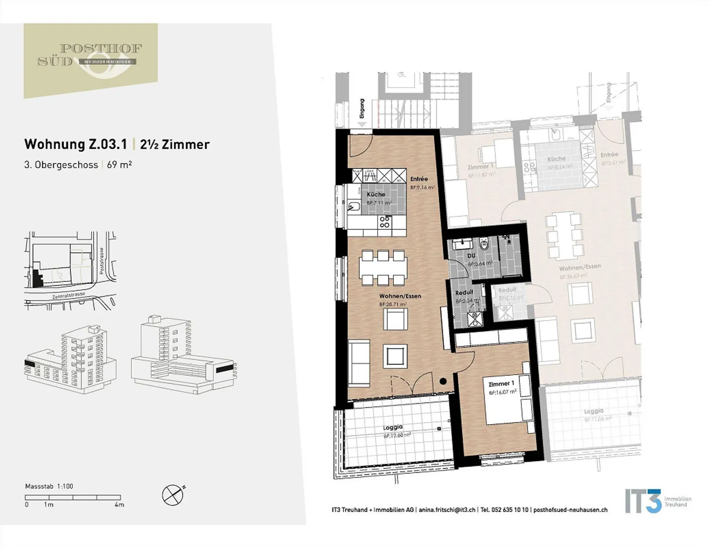 Moderne 2.5-Zimmer-Wohnung - Foto 11 von 11