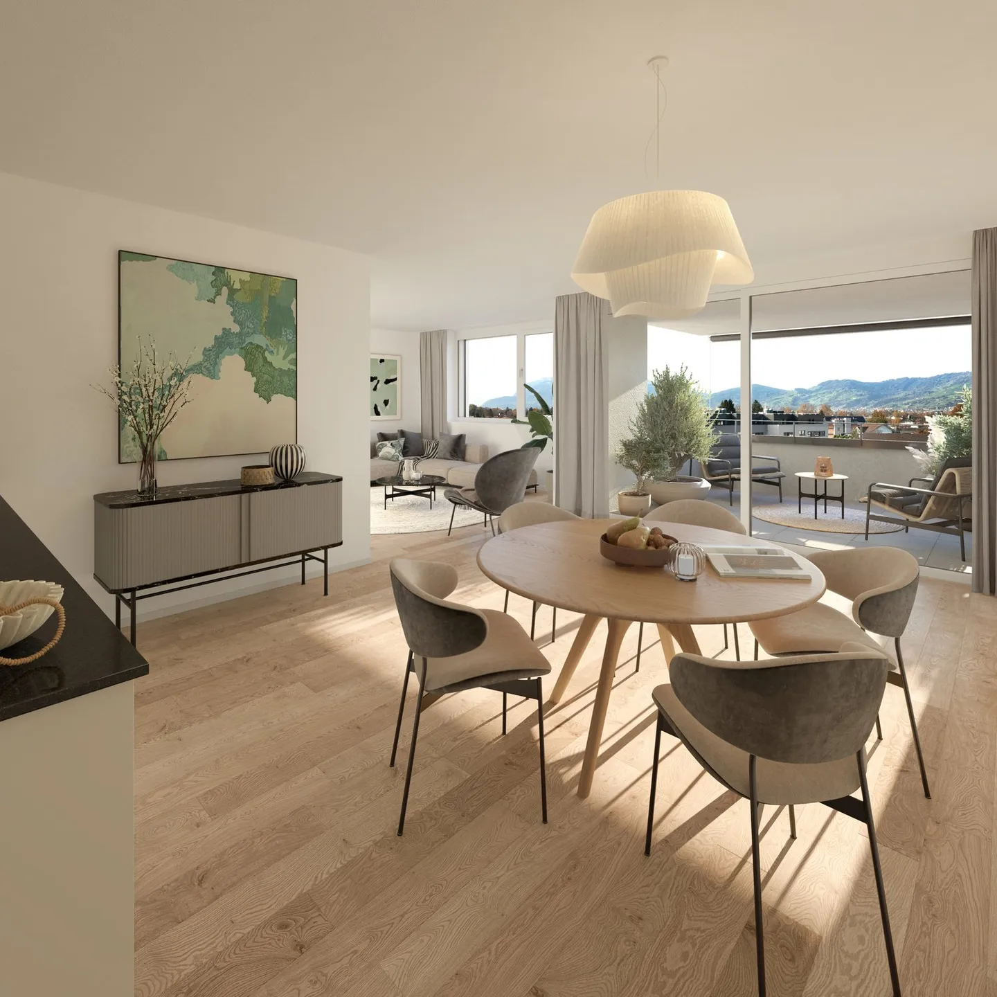 Modernes 4.5 Zimmer Apartment - Foto 3 von 9