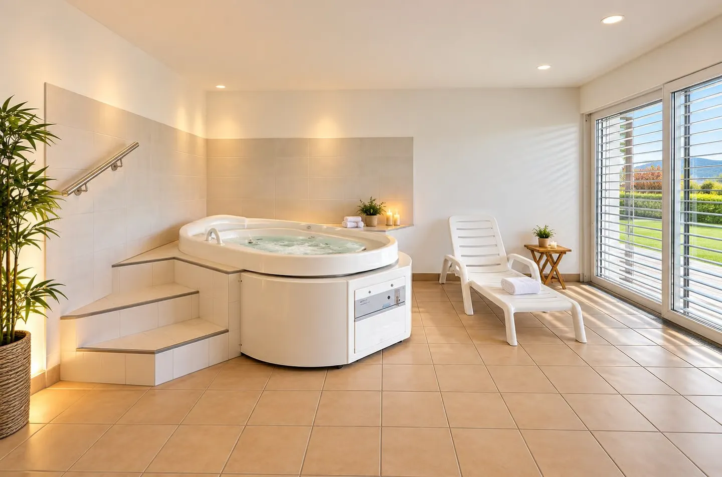 3 rooms with large terrace, swimming pool, gym and wellness area - Photo 21 of 22