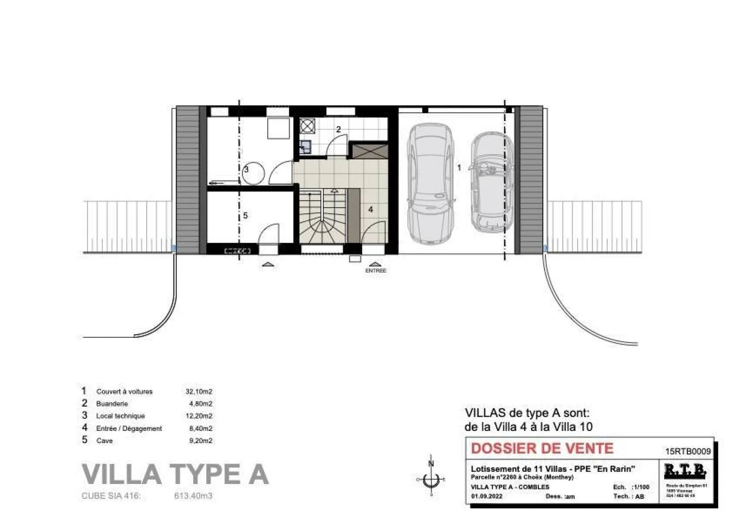 Villa indipendente 4.5 stanze a Choëx - Foto 14 di 15