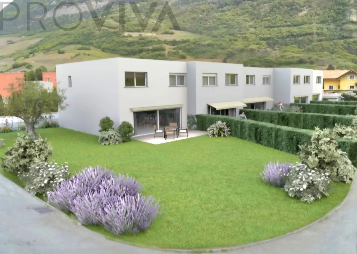 Exklusive Eckvilla im sonnigen Wallis - Komfort und Innovation - Photo 1 of 4