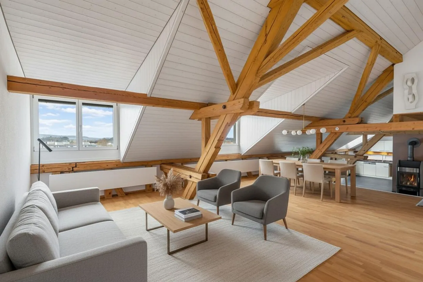 Appartamento duplex con vista sul lago e sulla montagna - Foto 1 di 23