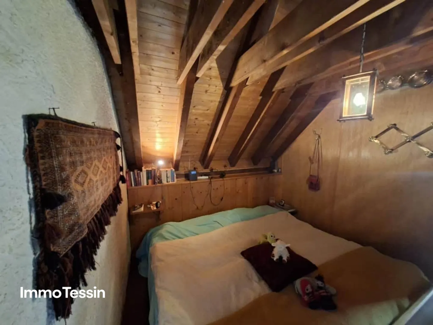 Sehr gemütliches Rustico mit Loggia und Garten an ruhiger und sonniger Bergsichtlage - Photo 11 of 13