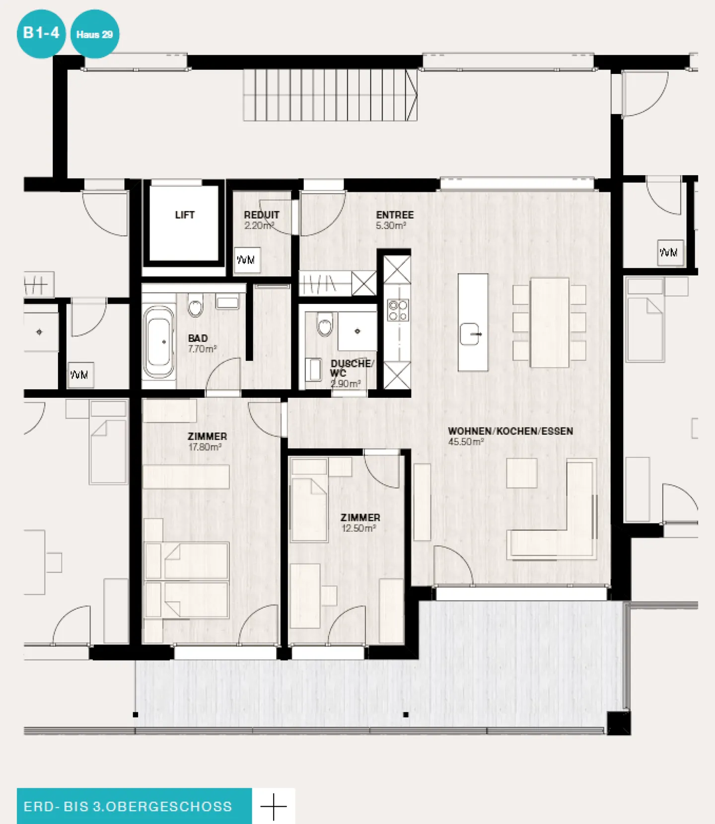 3.5-room apartment in ownership standard - Photo 9 of 9